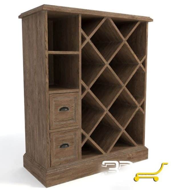 355-3d Models-Classic-Wardrobe & Display Cabinets