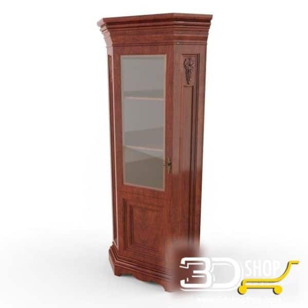 388-3d Models-Classic-Wardrobe & Display Cabinets