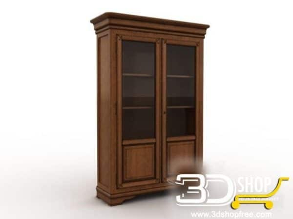 400-3d Models-Classic-Wardrobe & Display Cabinets
