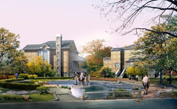 Photoshop Architecture Scene 001