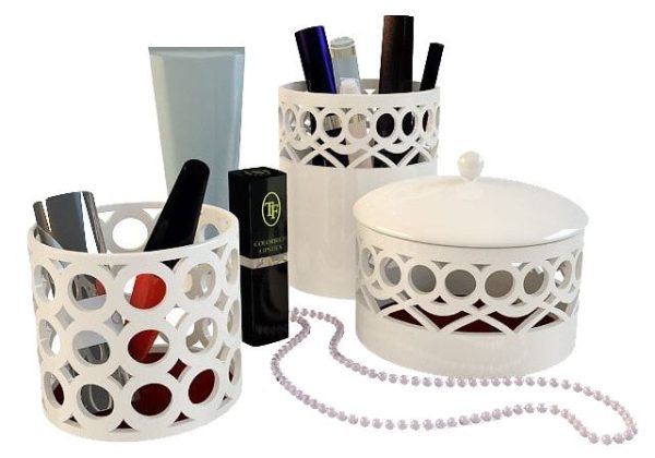 Makeup Set 3d Model 002