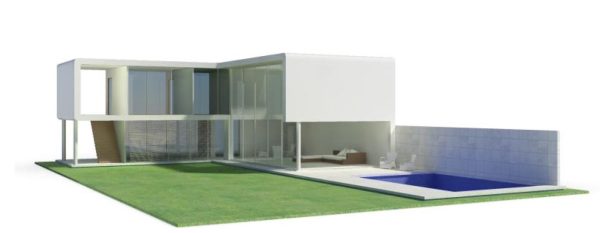 Villa 3d Model 002