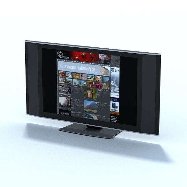 002-3d Models-Hardware & Computers-Monitor