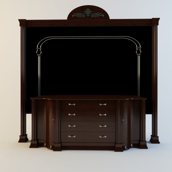003-3d Models-Furniture-Sideboard & Chest of Drawer