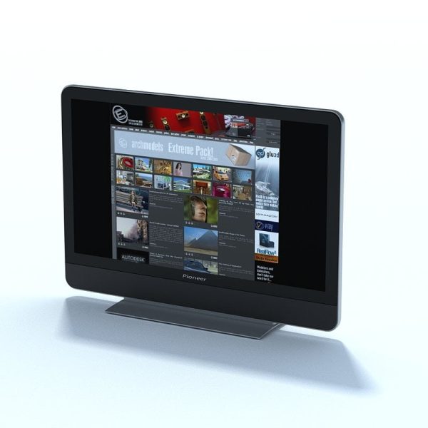 003-3d Models-Hardware & Computers-Monitor