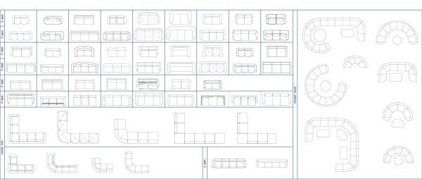 004-Furniture-Cad-Blocks-Sofas-Plan
