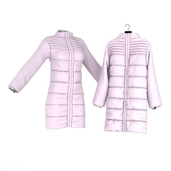 007-3d Models-Clothes-Women Jacket