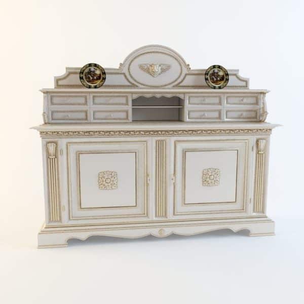 007-3d Models-Furniture-Sideboard & Chest of Drawer