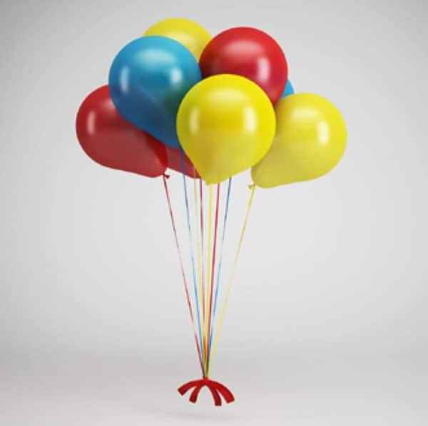 007-3d Models-Party Supplies-Balloons
