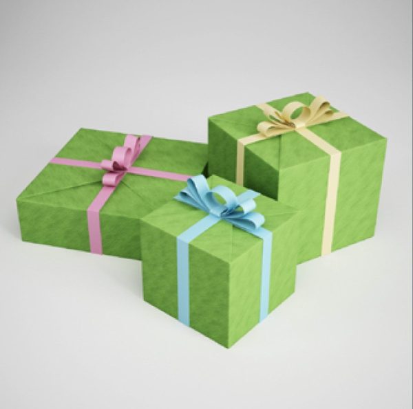 009-3d Models-Party Supplies-Gift Boxes