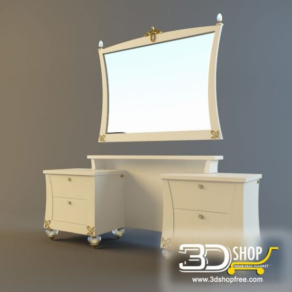 010-3d Models-Furniture-Sideboard & Chest of Drawer