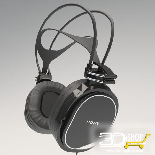 014-3d Models-Technology-Household Appliance-Headphones