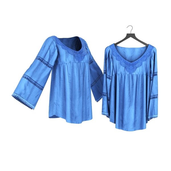 015-3d Models-Clothes-Blouse