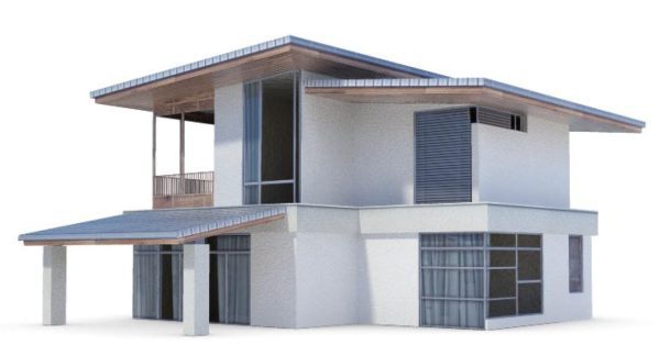 018-3d Models-Buildings & Villas-Villa