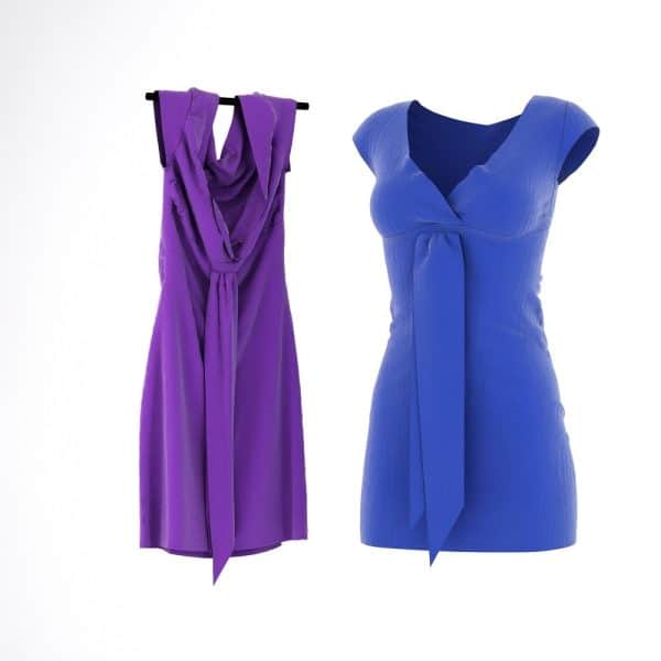 023-3d Models-Clothes-Dresses