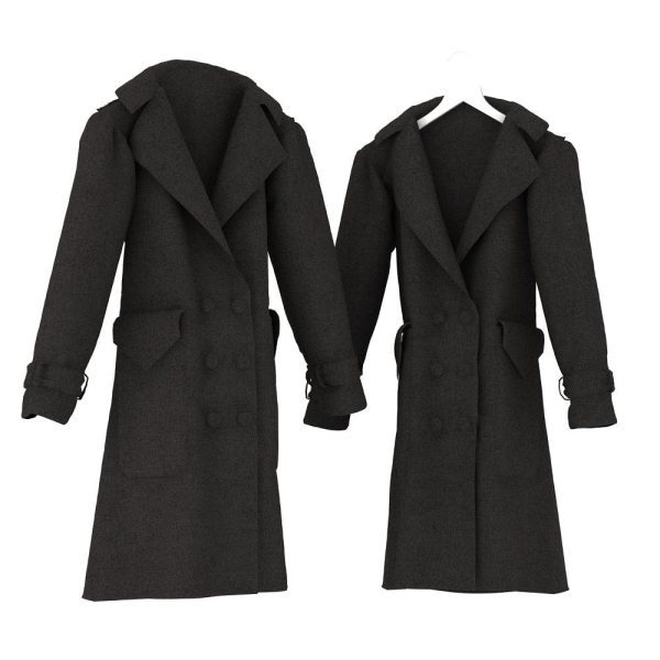 027-3d Models-Clothes-Coat