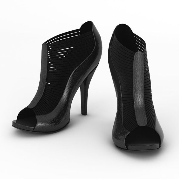 050-3d Models-Clothes-Women Shoes