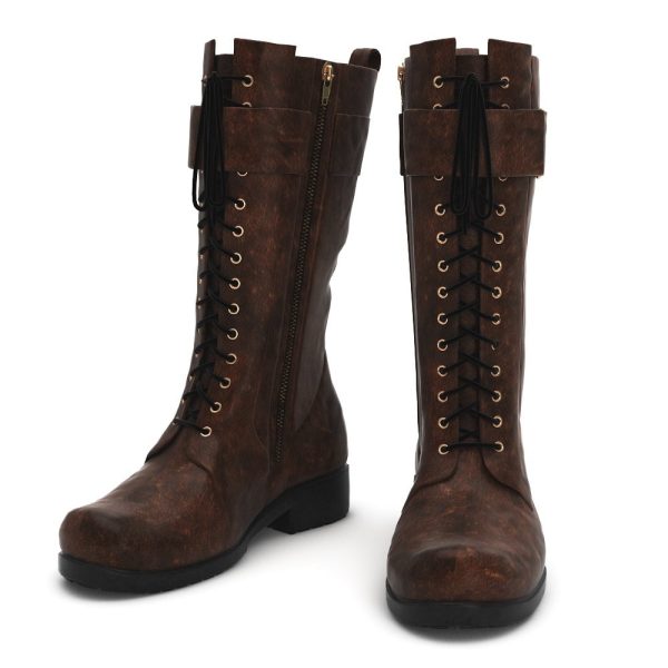 Clothes Women Boot 3d Model 052