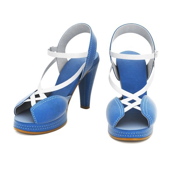 054-3d Models-Clothes-Women Shoes