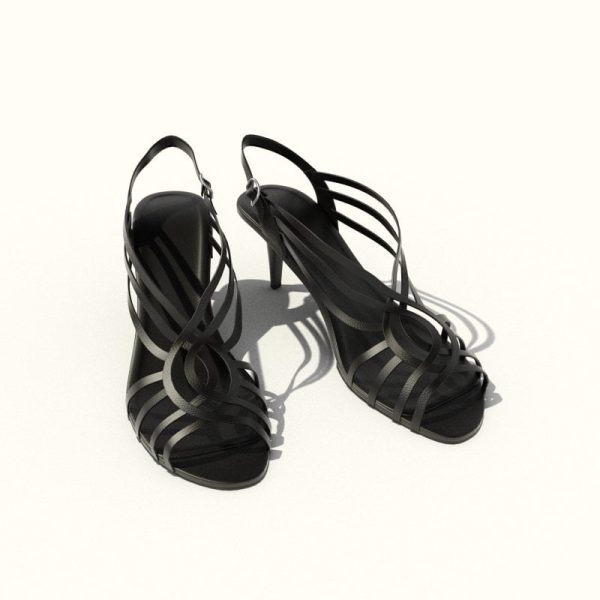 072-3d Models-Clothes-Women Sandal