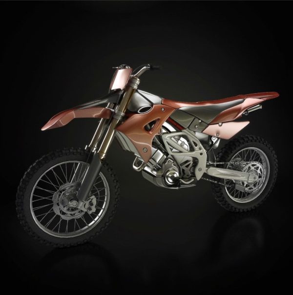 Motorbike 3d Model 001