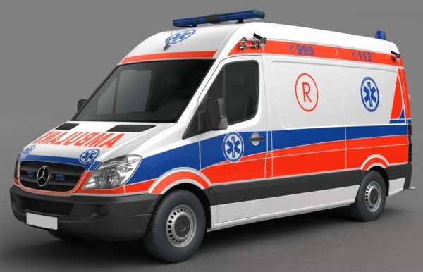 Ambulance 3d Model 001