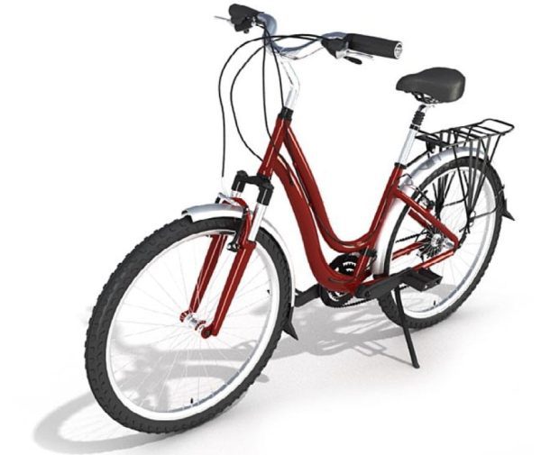 Bicycle 3d Model 002