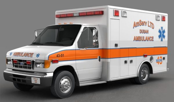 002-3d Models-Vans-Ambulance