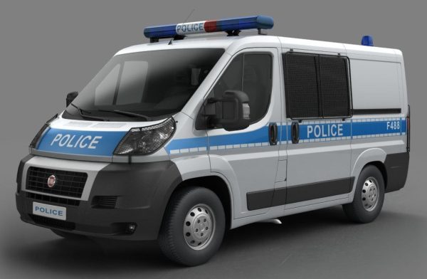 003-3d Models-Vans-Police