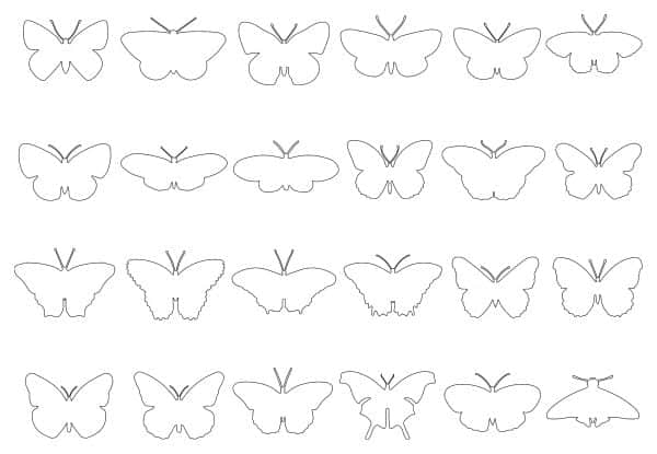 004-Butterflies-Cad-Blocks
