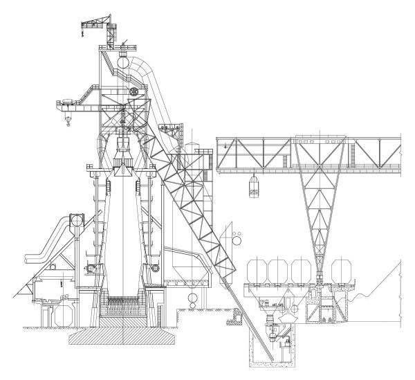 012-Blast_Furnace-Cad-Blocks