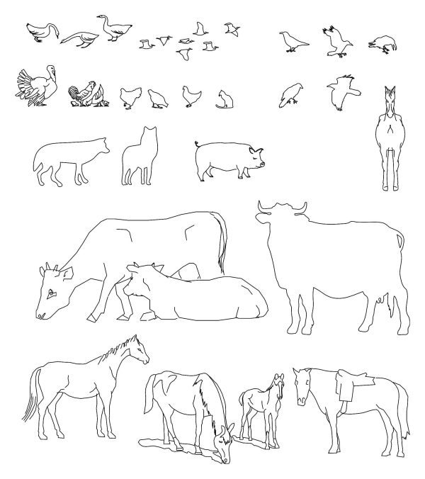 013-Animals_2-Cad-Blocks