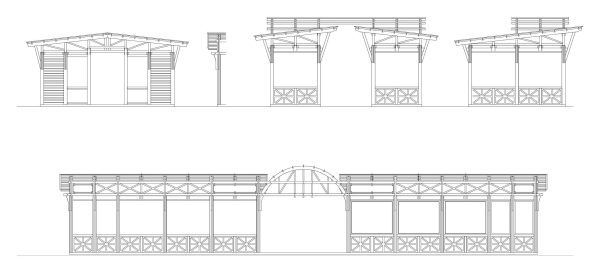 019-Wooden_Structures-Cad-Blocks