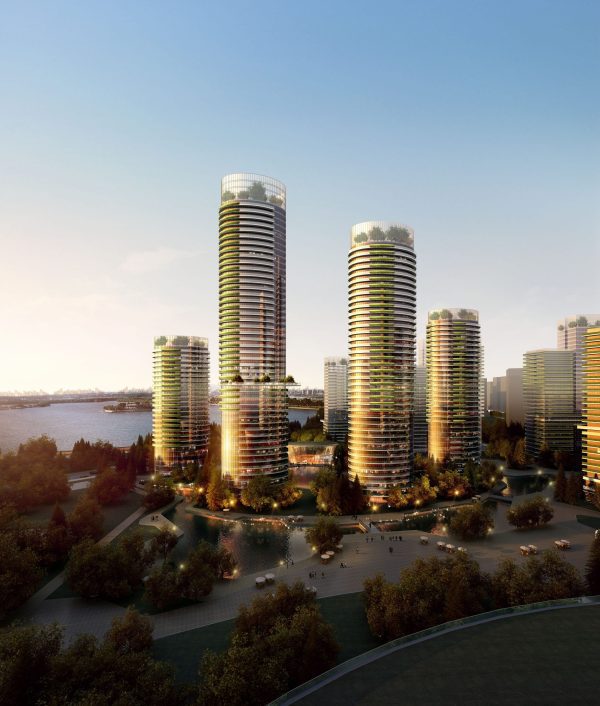 031-Exterior Scenes-High-Rise Buildings-Compound