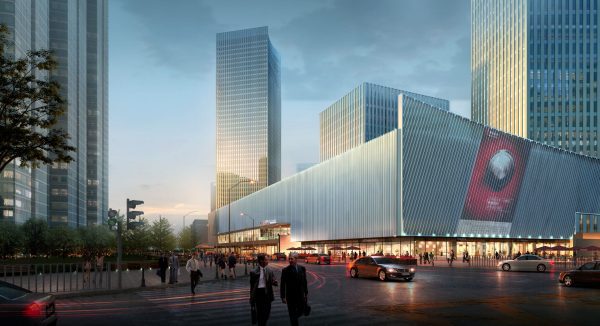 036-Exterior Scenes-Public Buildings-Shopping Mall