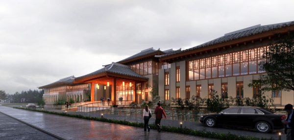 038-Exterior Scenes-Public Buildings-Exterior Restaurant