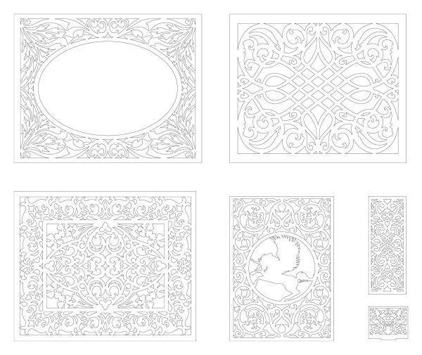 039-Decorative_Pattern_4-Cad-Blocks