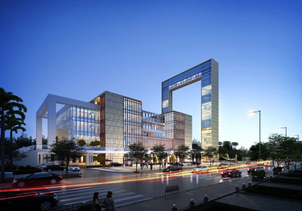 044-Exterior Scenes-Public Buildings-Mixed Use Building