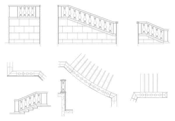 045-Balustrade-Cad-Blocks
