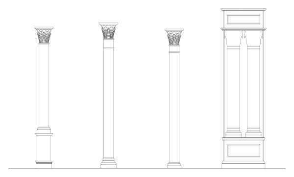 057-Corinthian_Order_1-Cad-Blocks