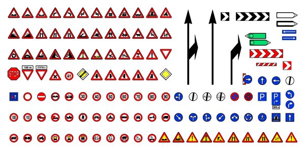 Road Signs Cad Blocks 1  038