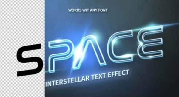 061 Futuristic Text Effect 322370858