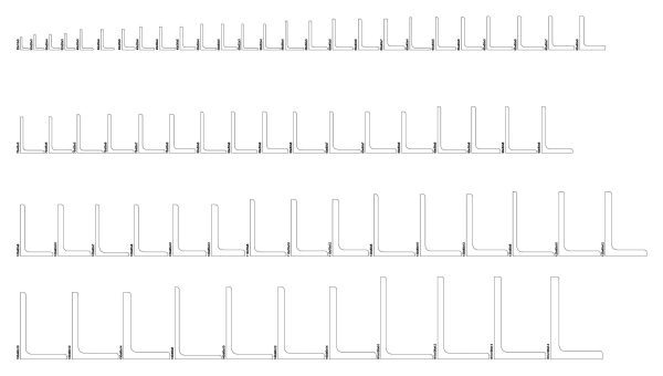 L Profiles Cad Blocks 091