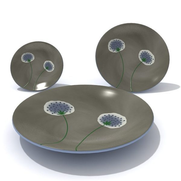 Porcelain Dishes 3d Models 160