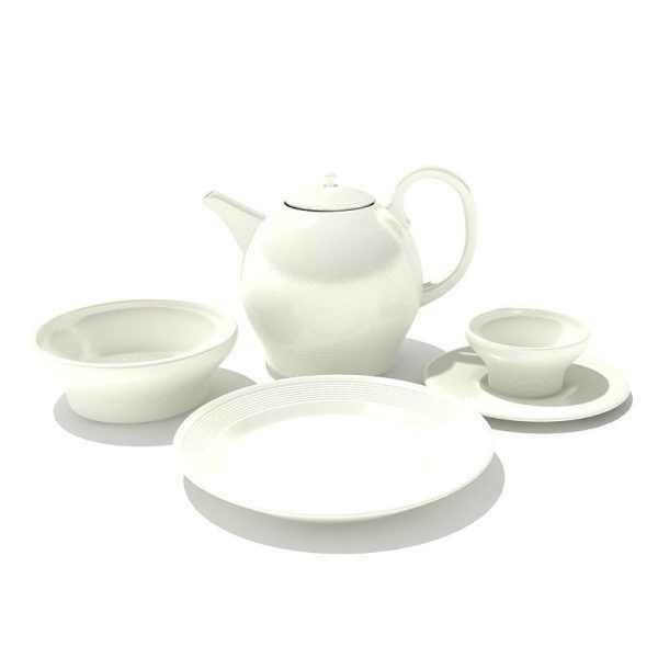 Porcelain Dishes 3d Models 165