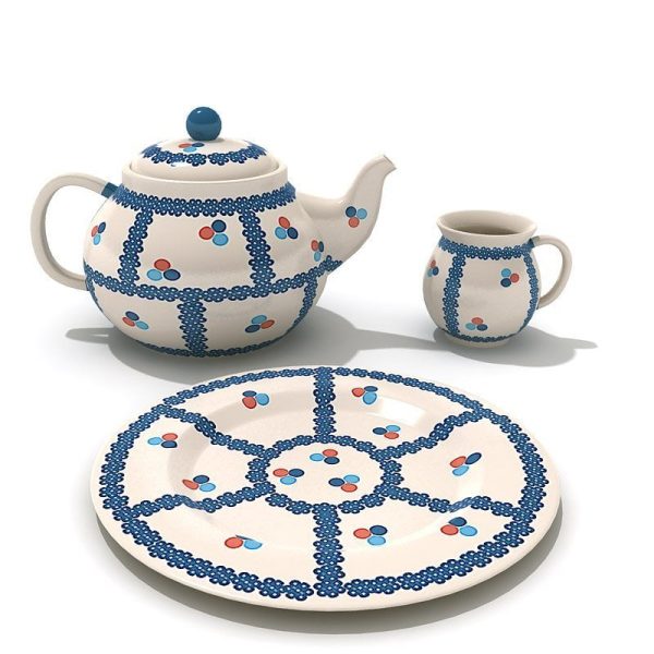 Porcelain Dishes 3d Models 176