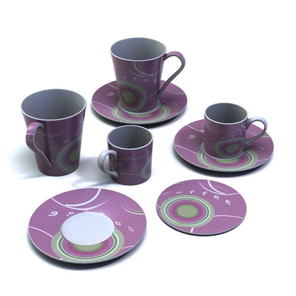 Porcelain Dishes 3d Models 184