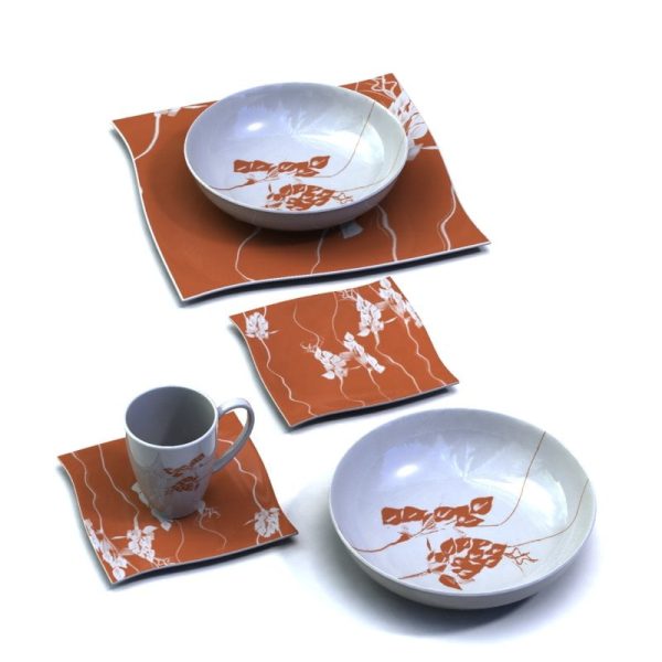 Porcelain Dishes 3d Models 192