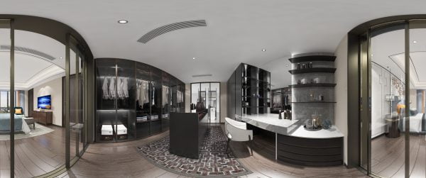 Dressing Room Interior Scene Free Download 012