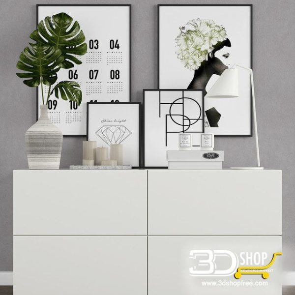 Home Accessories 3d Model 019